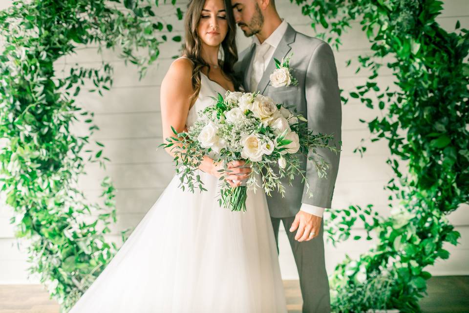 Modern Greenery Wedding