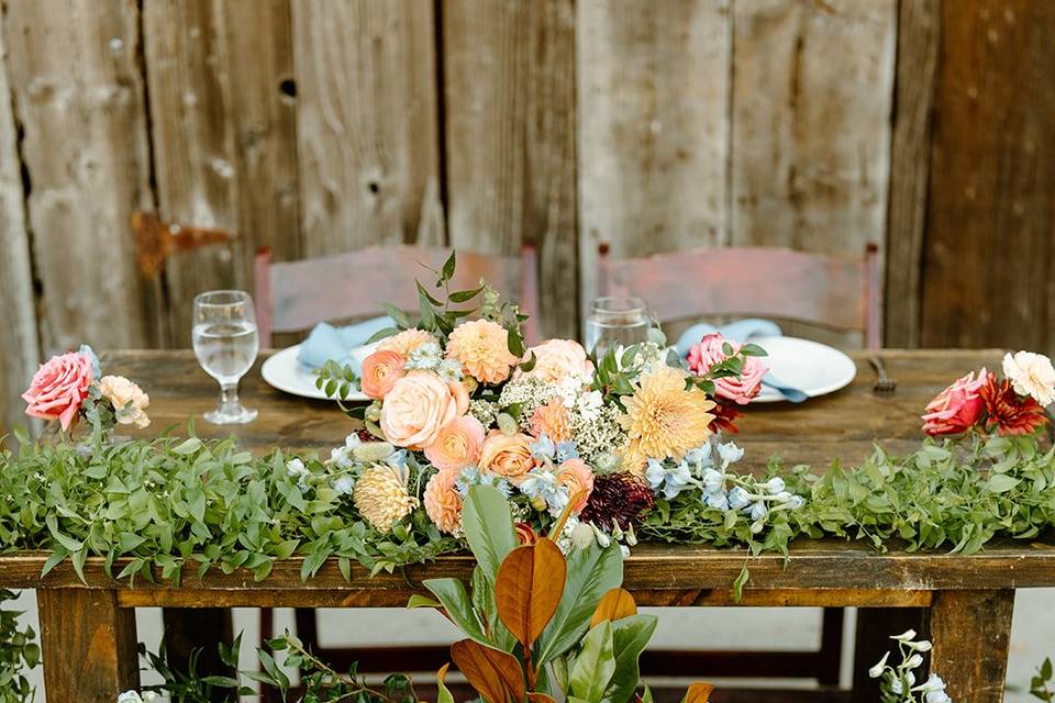 Sweetheart table