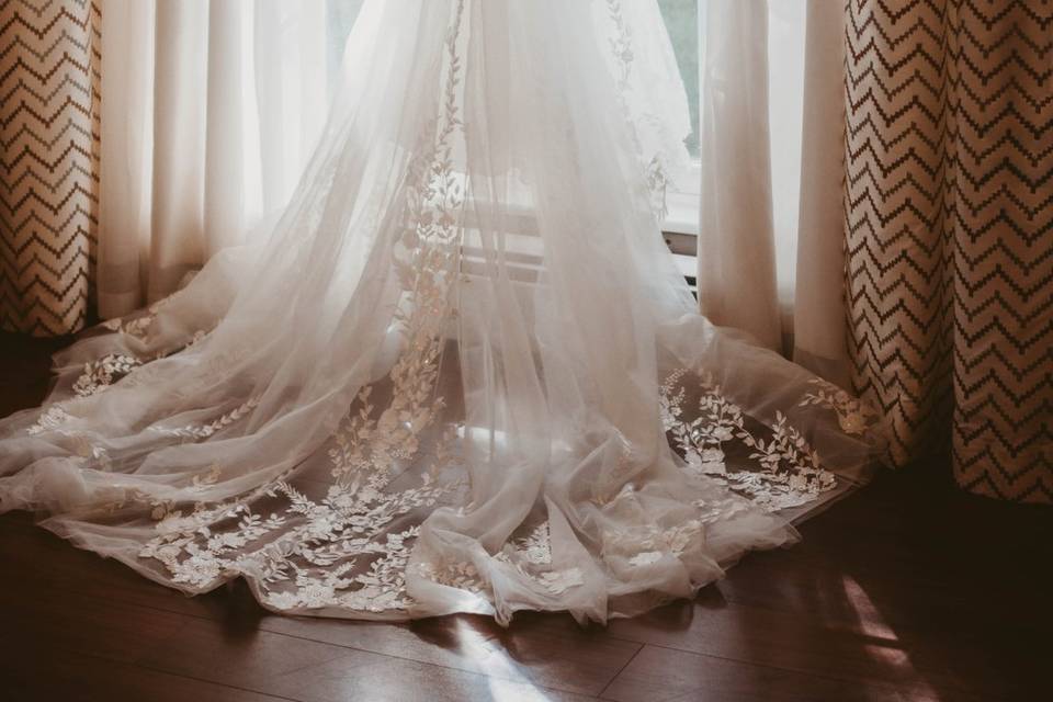 Dress hanging