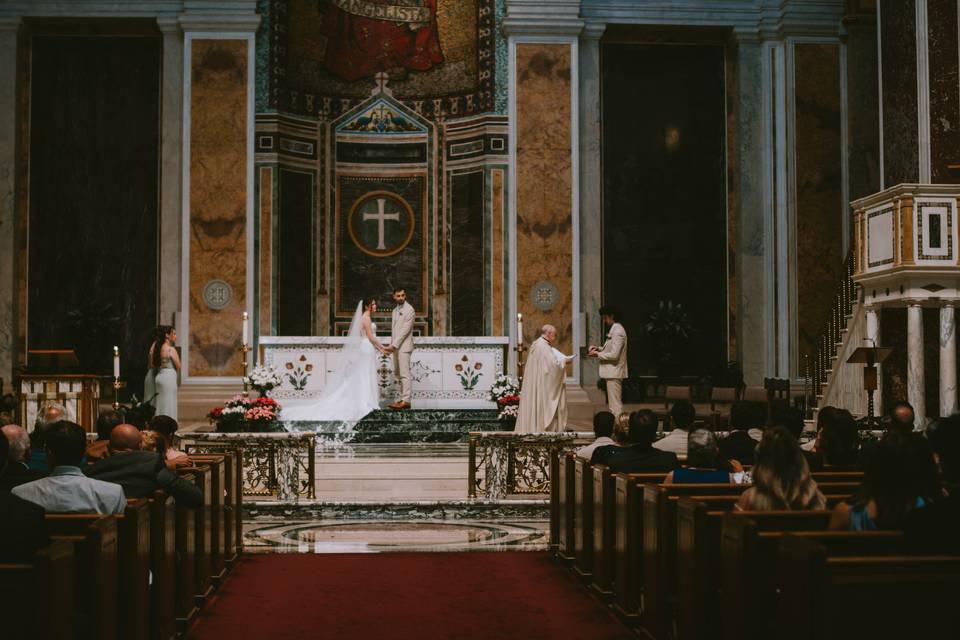Catholic ceremony