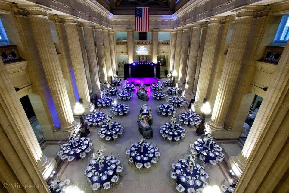 A Taste of Excellence Catering at Grand City Hall Rotunda
