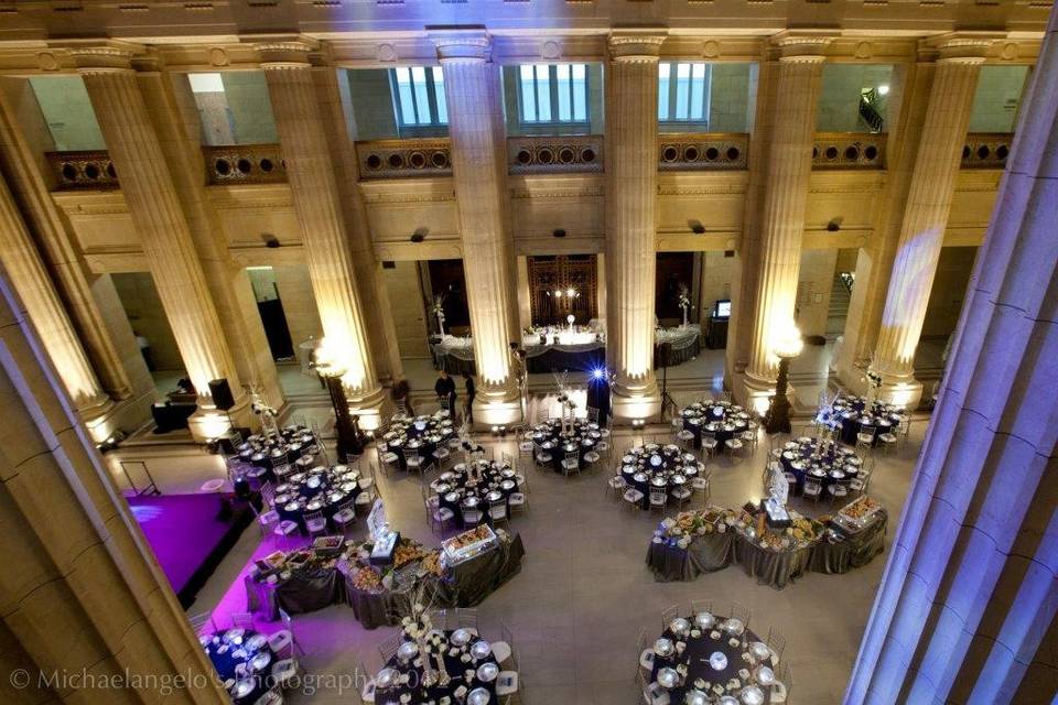 A Taste of Excellence Catering at Grand City Hall Rotunda