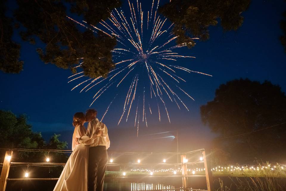 Firework Wedding Send-off
