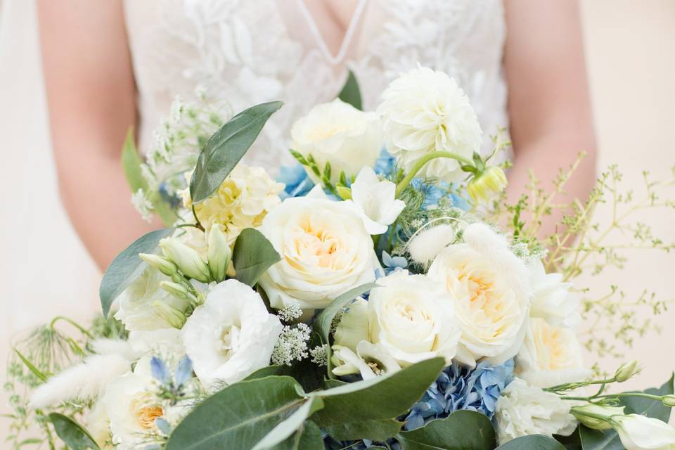 Bridal bouquet carmel valley