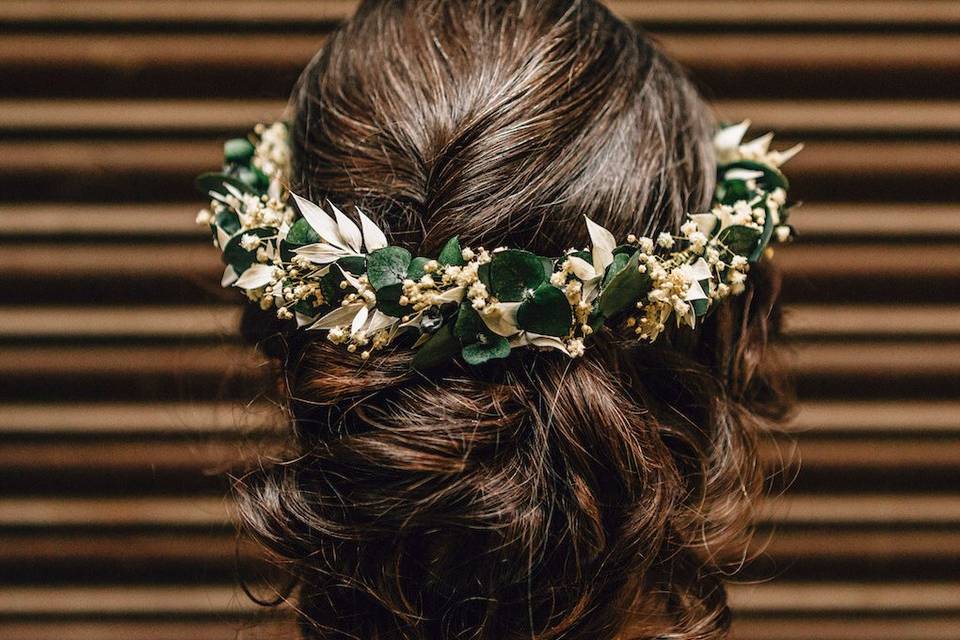 Floral crown accessories