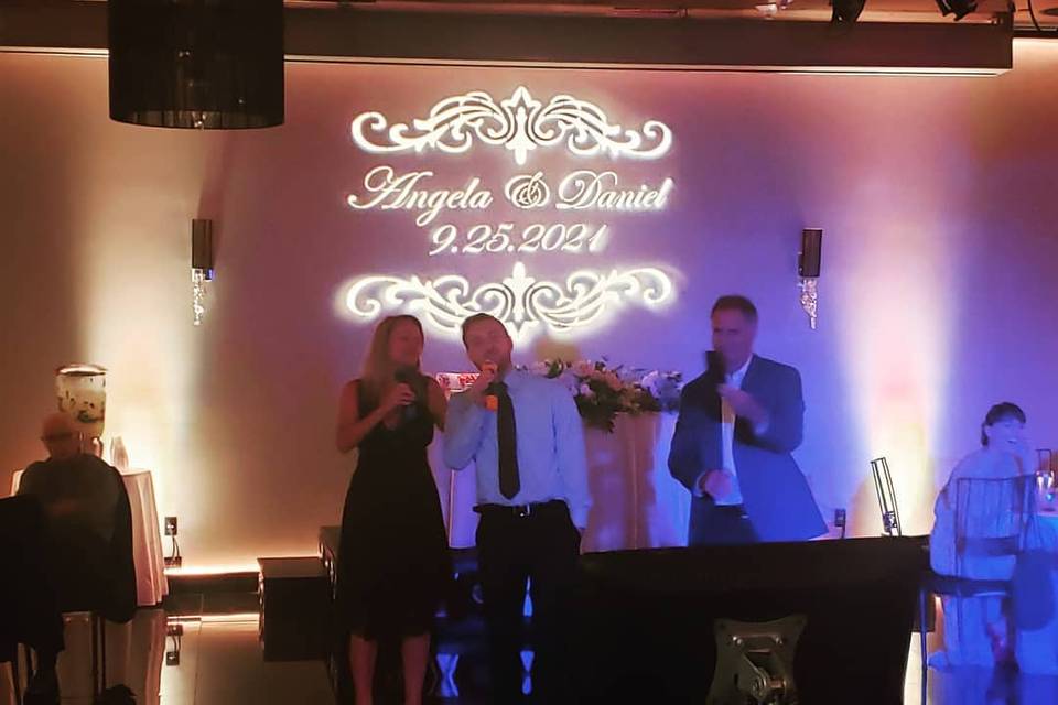 Yes, a karaoke wedding.