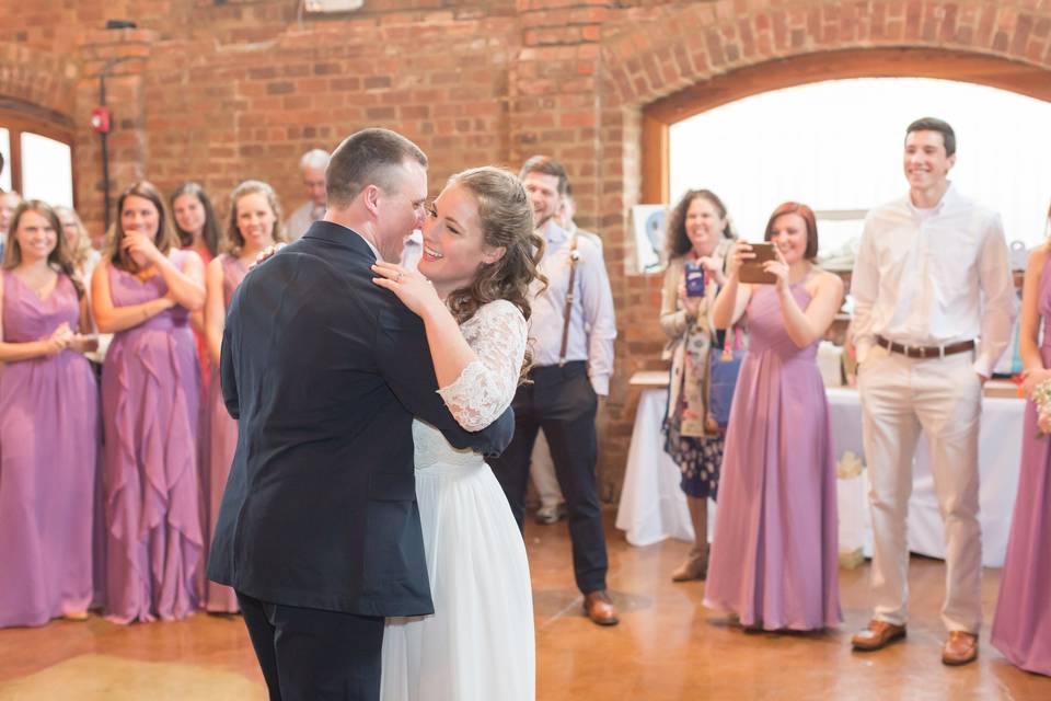 Happy Bride and Groom