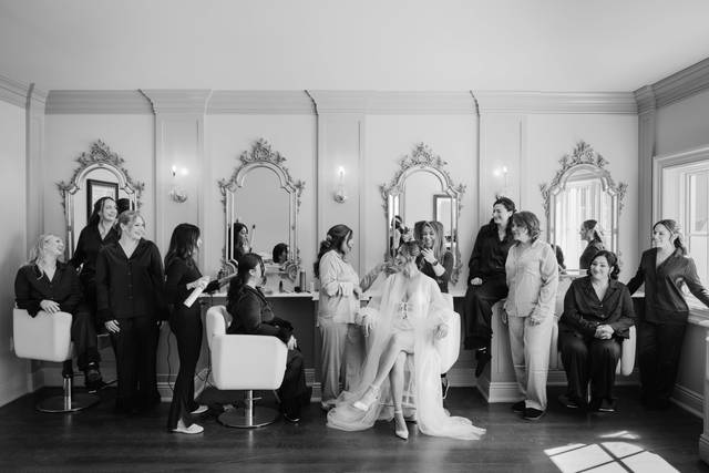 Bride Getting Ready