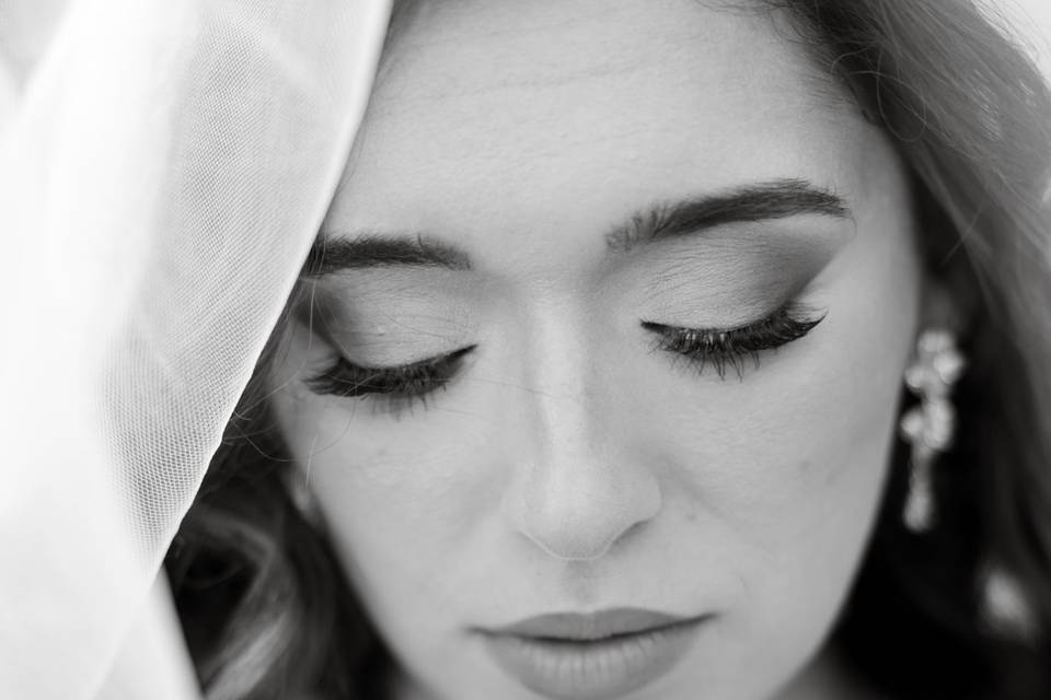 Bride Getting Ready