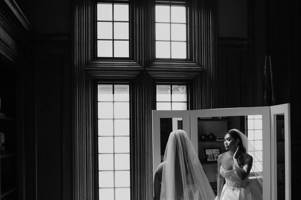 Bride Getting Ready