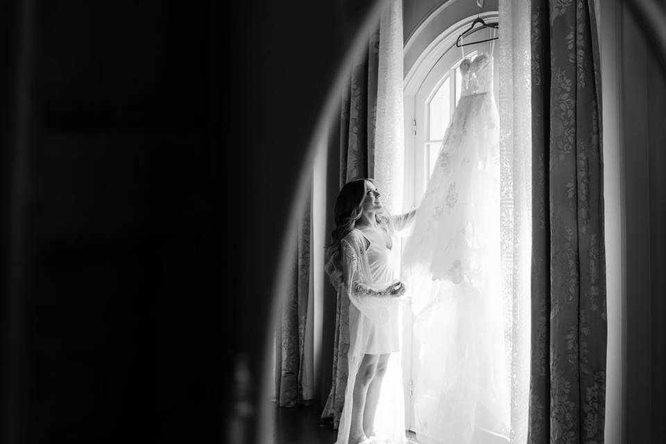 Bride Getting Ready
