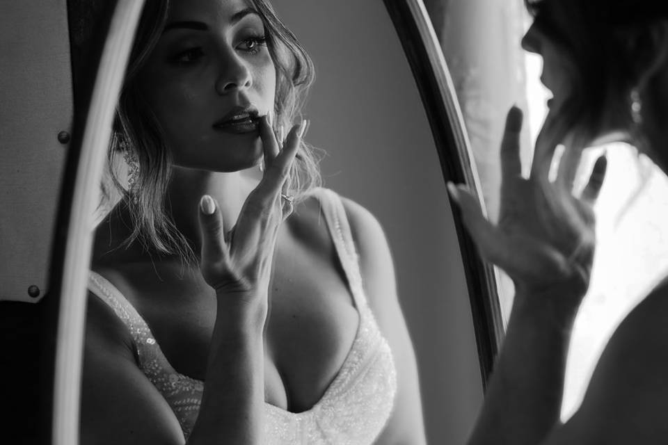 Bride Getting Ready