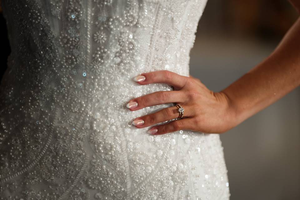 Bride Getting Ready