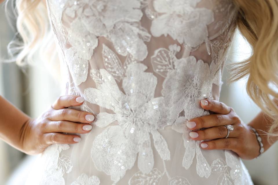 Bride Getting Ready