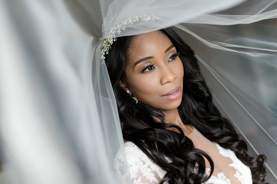 Bride Getting Ready