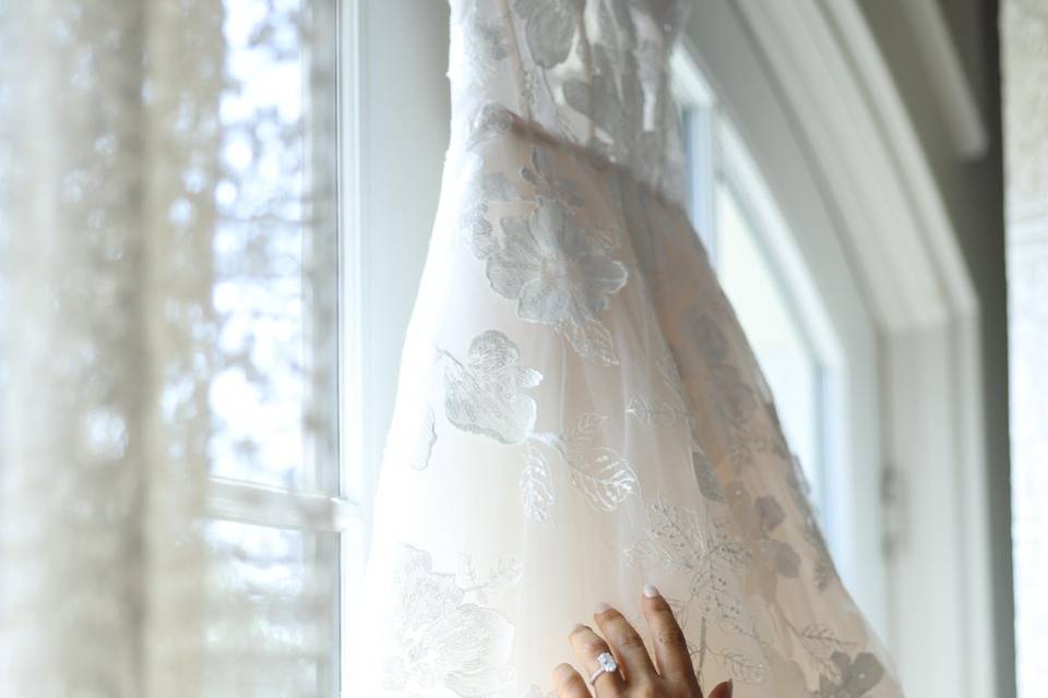 Bride Getting Ready