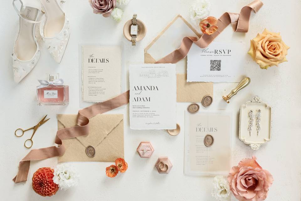 Wedding Flatlays