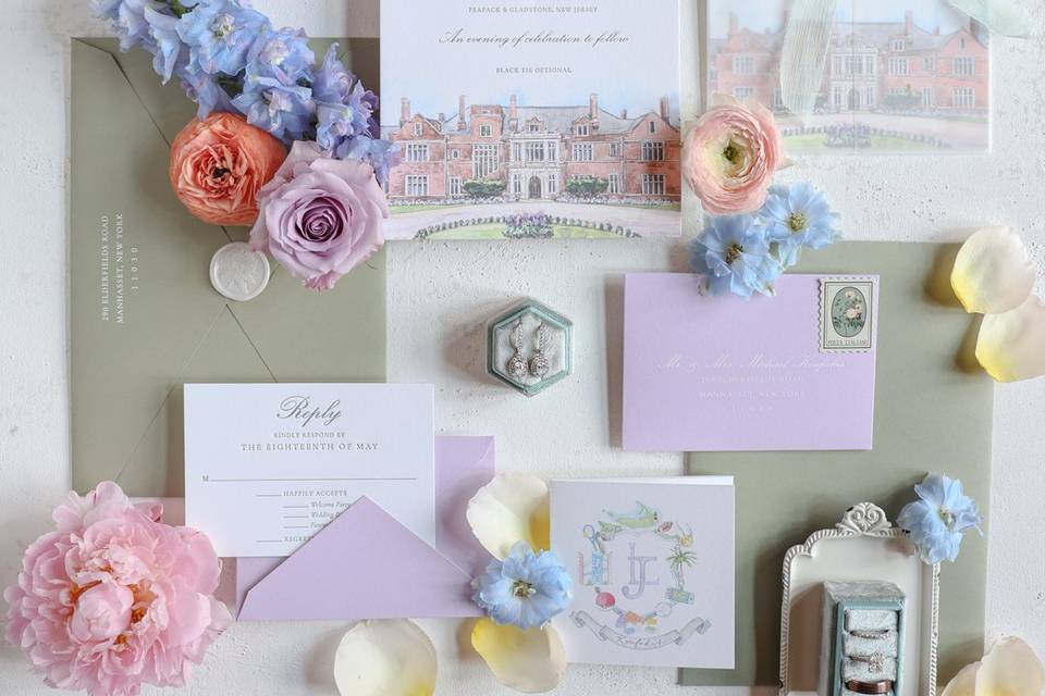 Wedding Flatlays