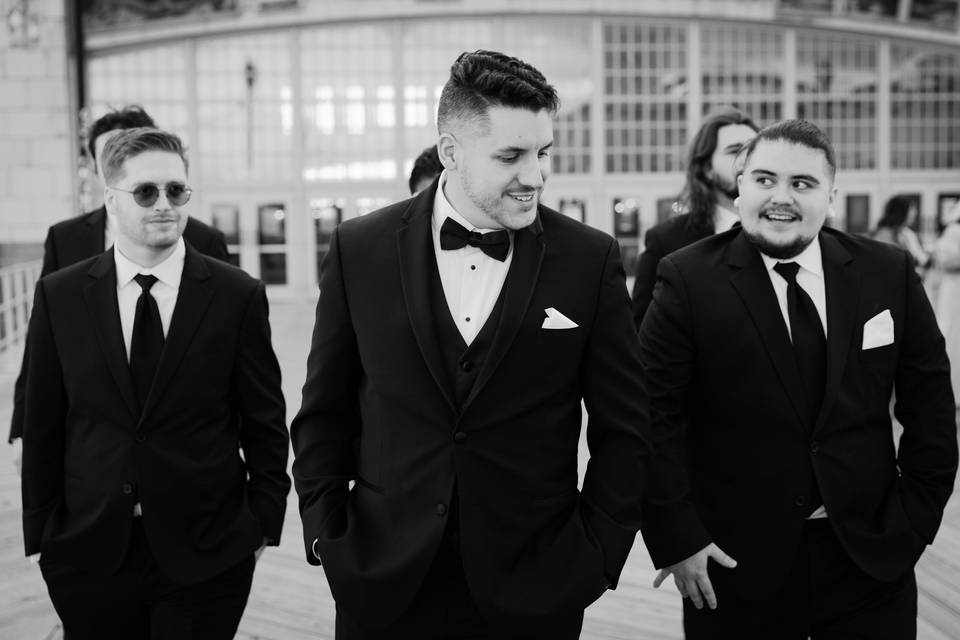 Groom and Groomsmen