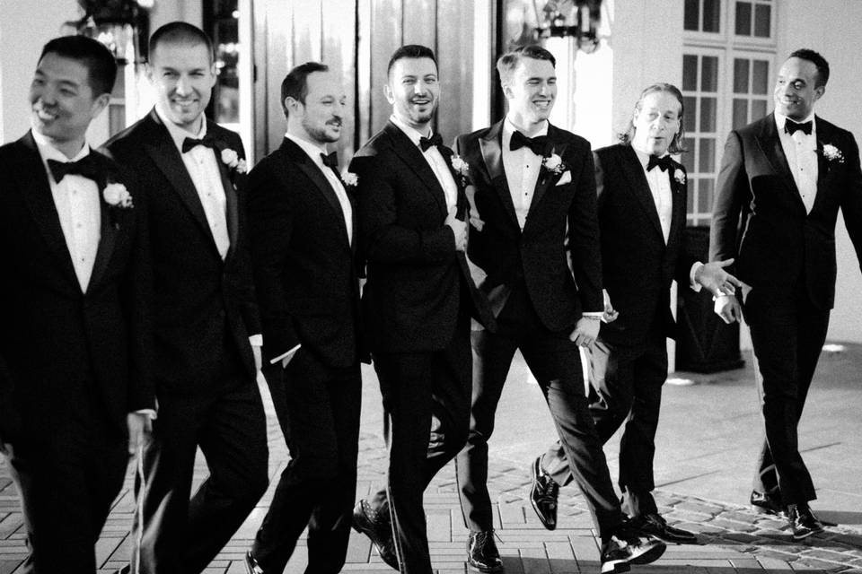 Groom and Groomsmen