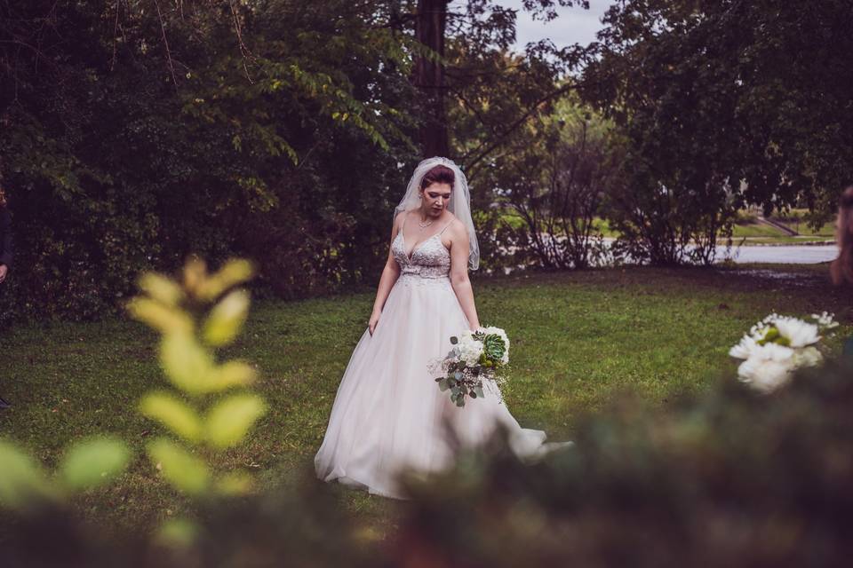 Bride in the Fall