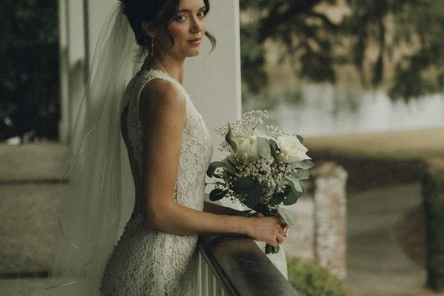 Bridal updo