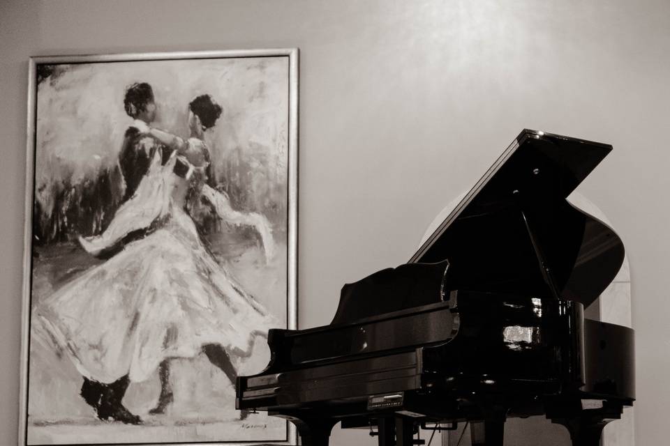 Grand Piano at Mahler Ballroom