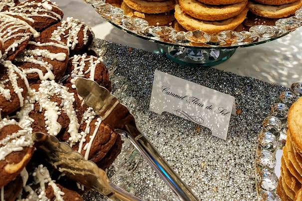 Modern Glamour Dessert Table