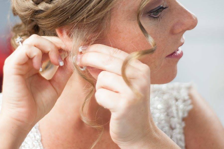 Wedding hair