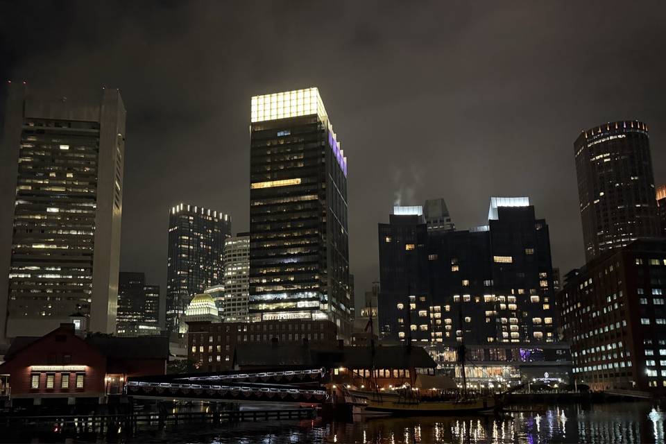 The Night Cityscape view