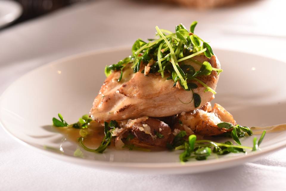 One of our many chicken dishes