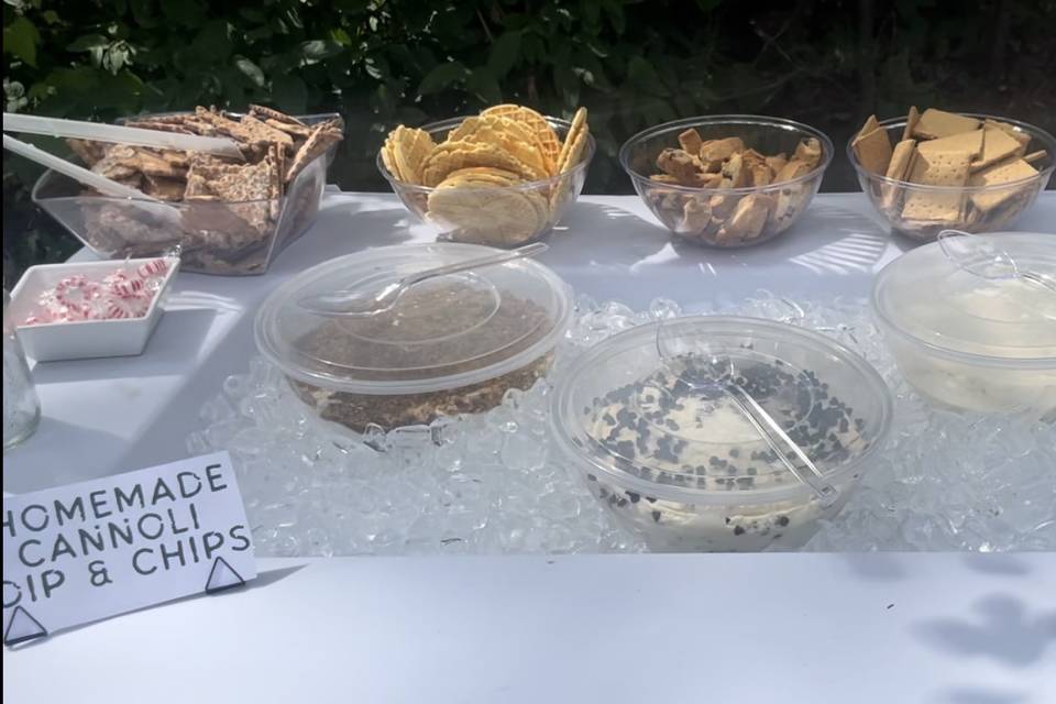 Cannoli Dessert Table