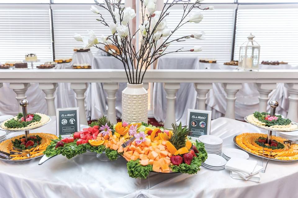 Fruit and Cheese Display