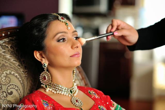 Lush Bridal Makeup and Hair