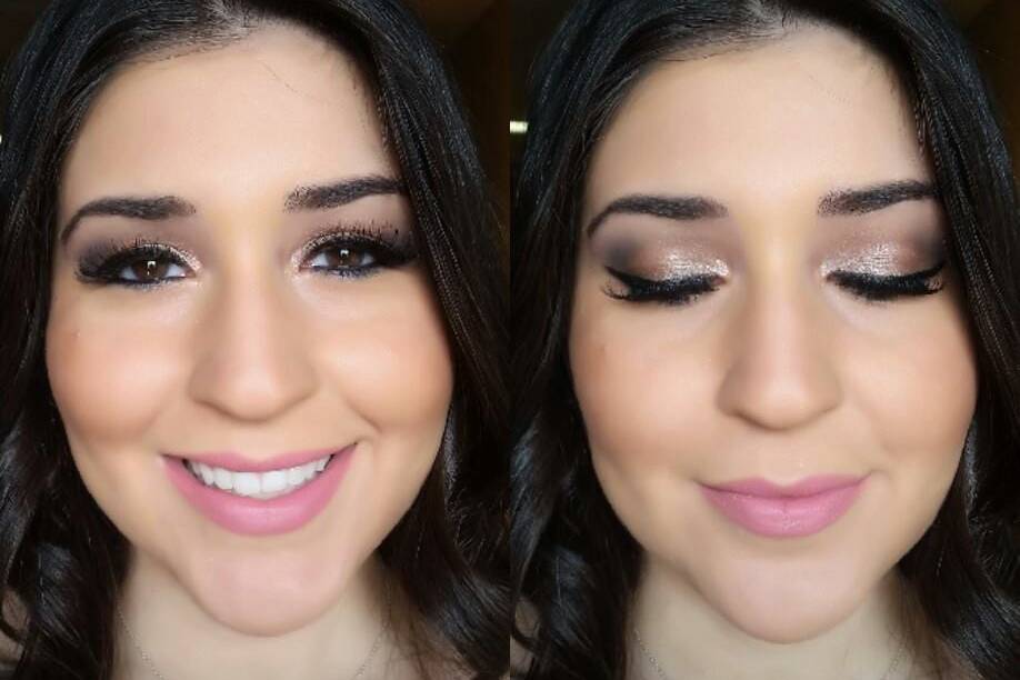 Lush Bridal Makeup and Hair