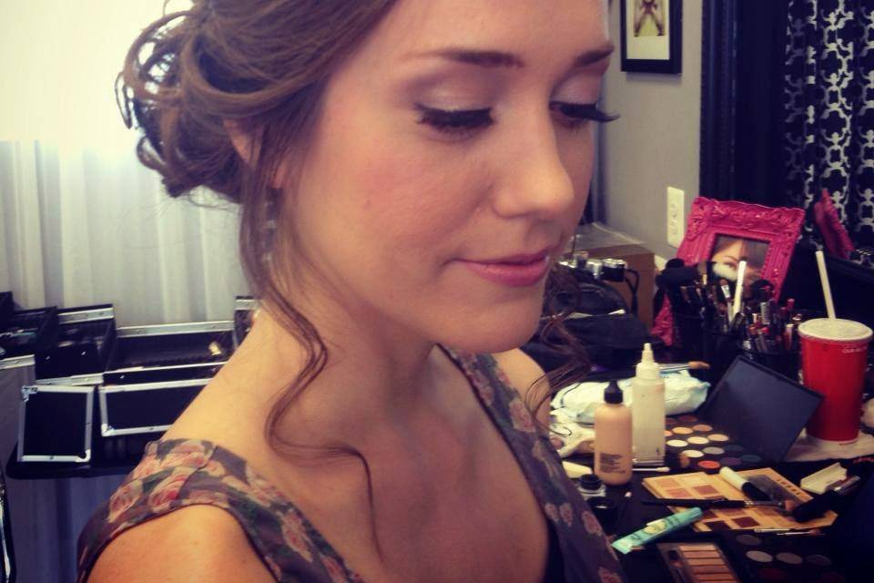 Lush Bridal Makeup and Hair