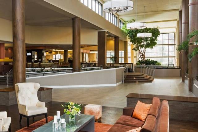 Hotel lobby
