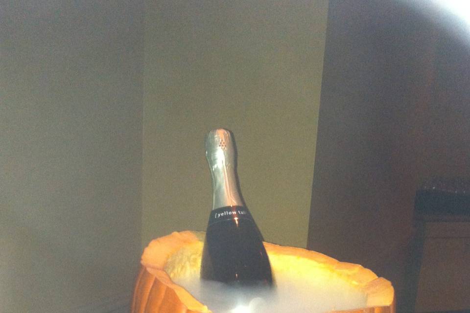 Pumpkin Champagne Bucket