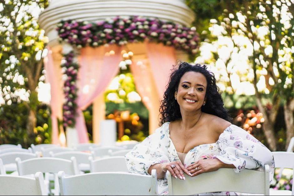 Bride and Wedding Dome