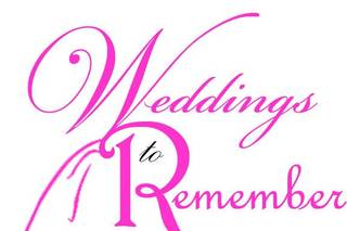 Weddings To Remember