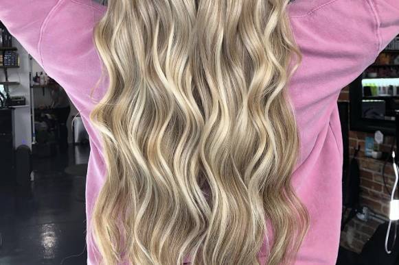 Icey Blonde Highlights