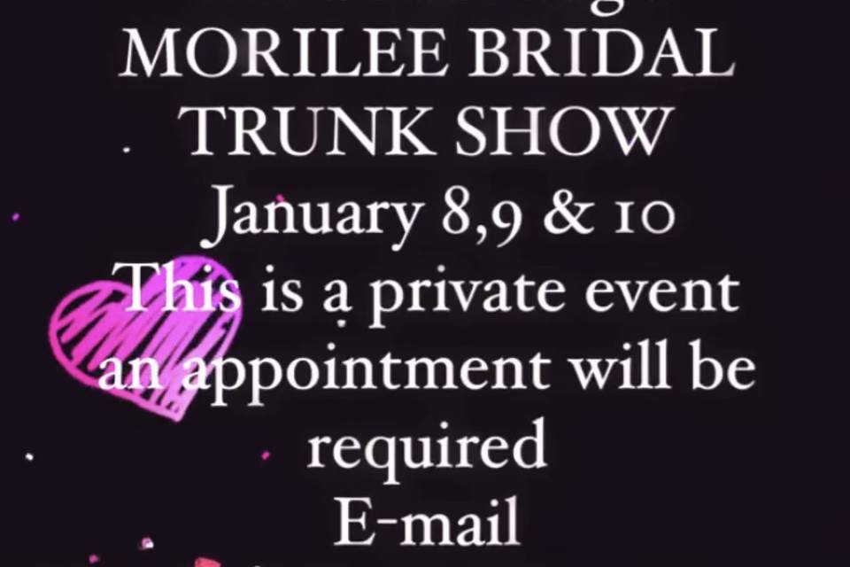 Appointments still available!