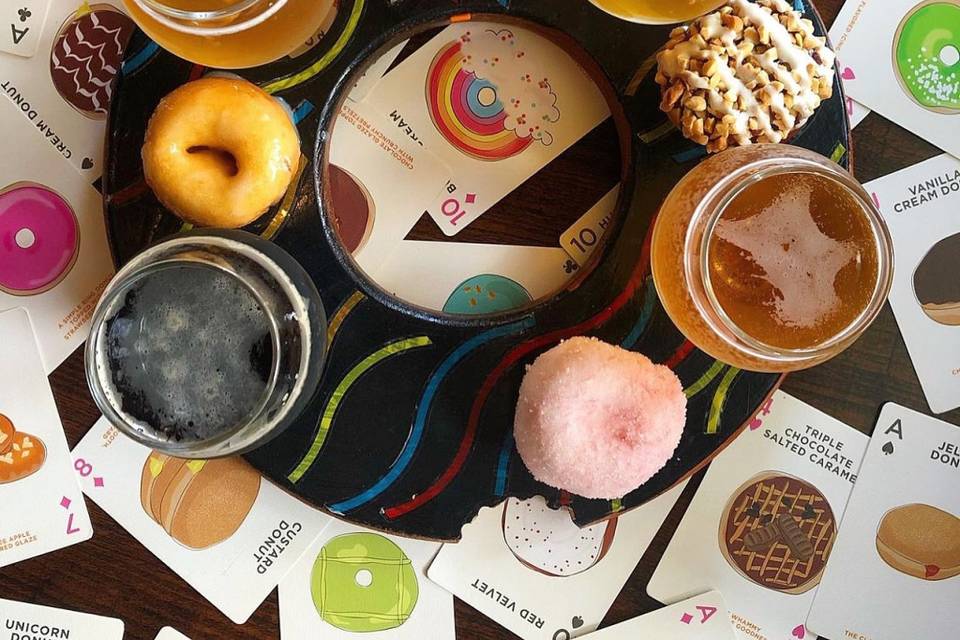 Mimosa + Donut Flight Pairing