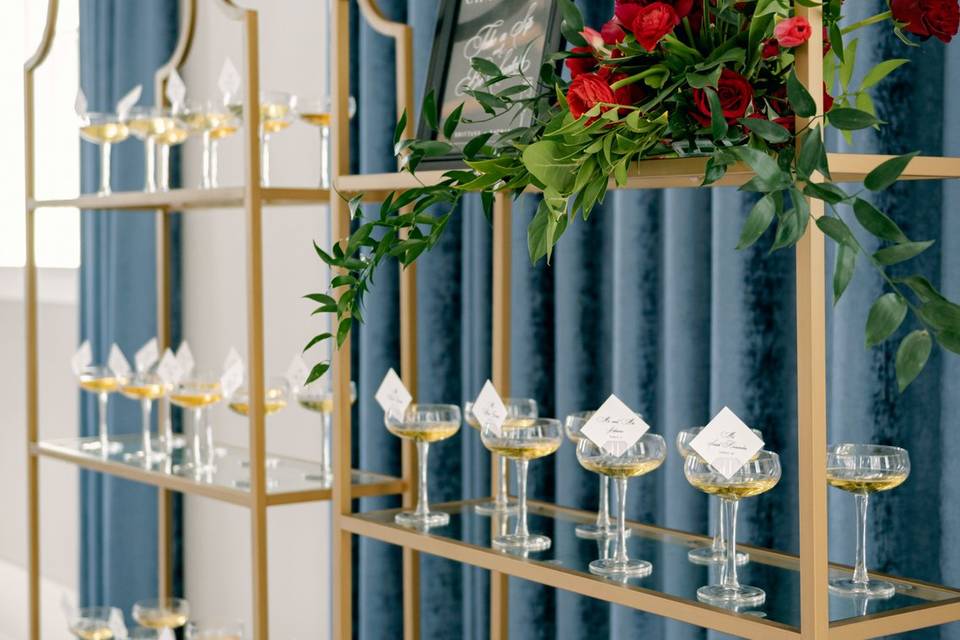 Champagne Wall