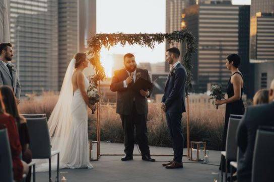 Rooftop Ceremony Venue