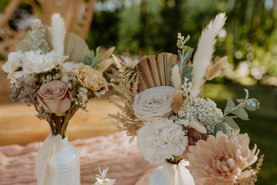 Boho table decor