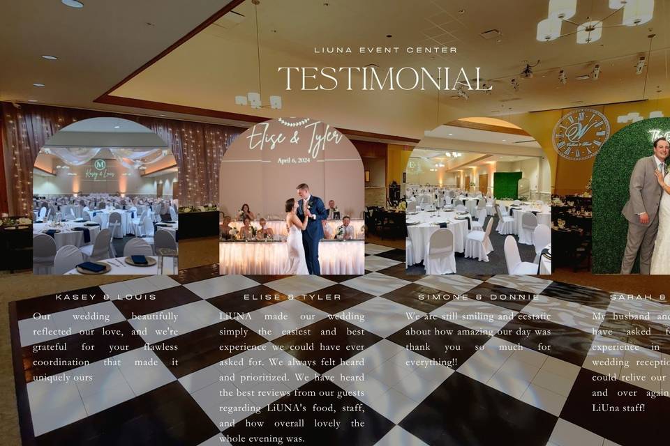 Reviews from Our Couples!