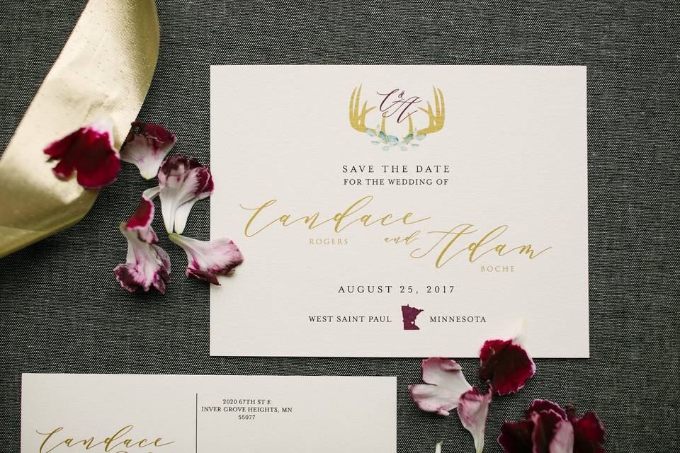 Antler Save the Date