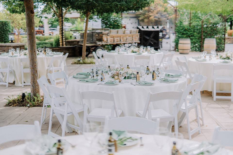 Reception tables