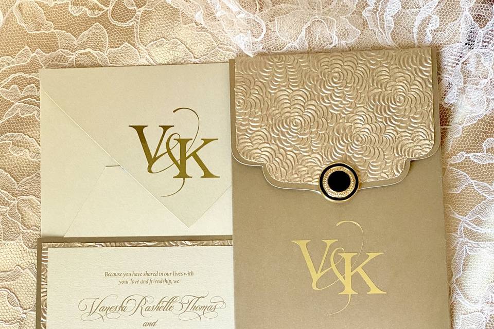 Gold Monogram